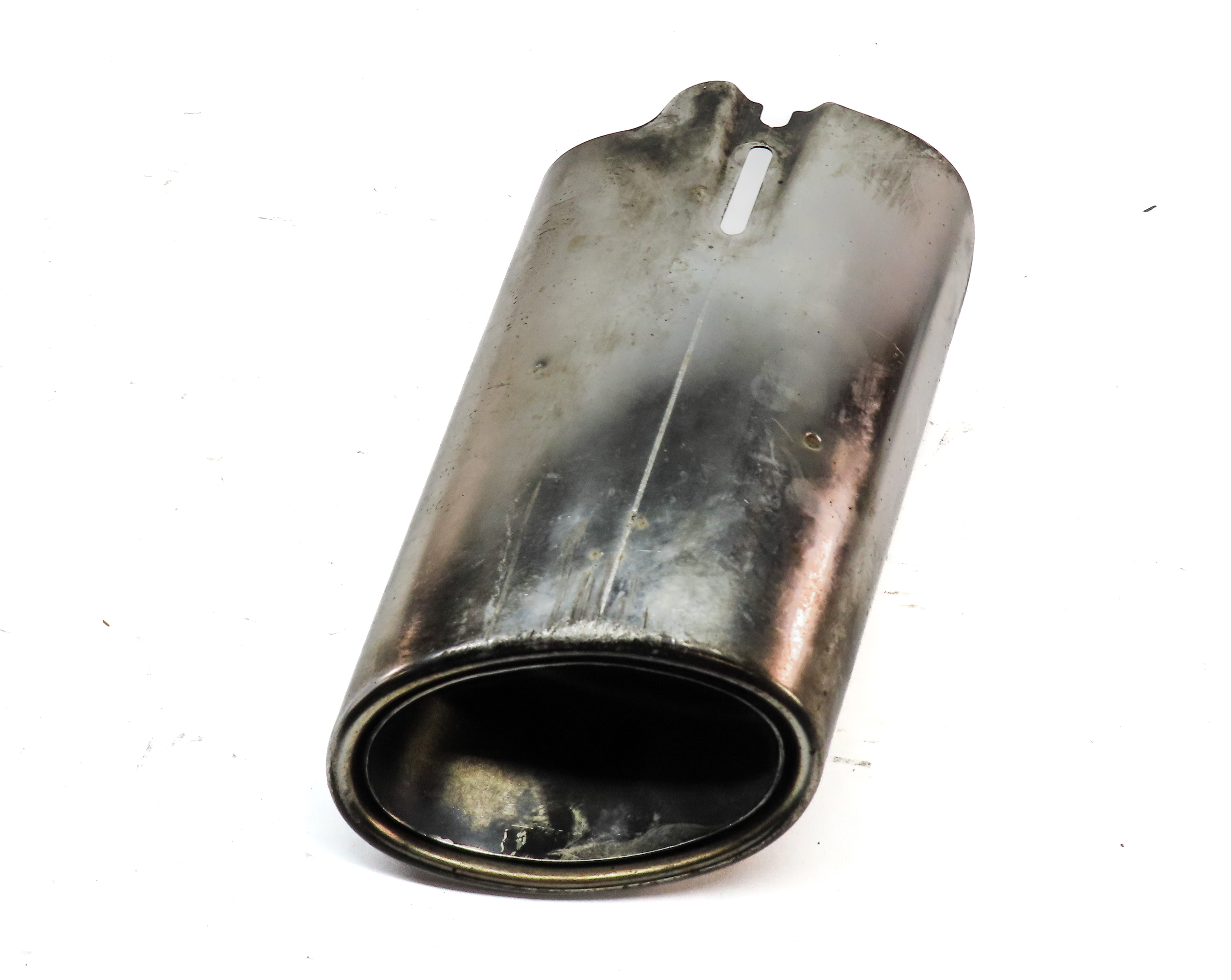2012-2014 MERCEDES C250 (W204) REAR MUFFLER EXHAUST TRIM TIP (CHROME) — exact item pictured